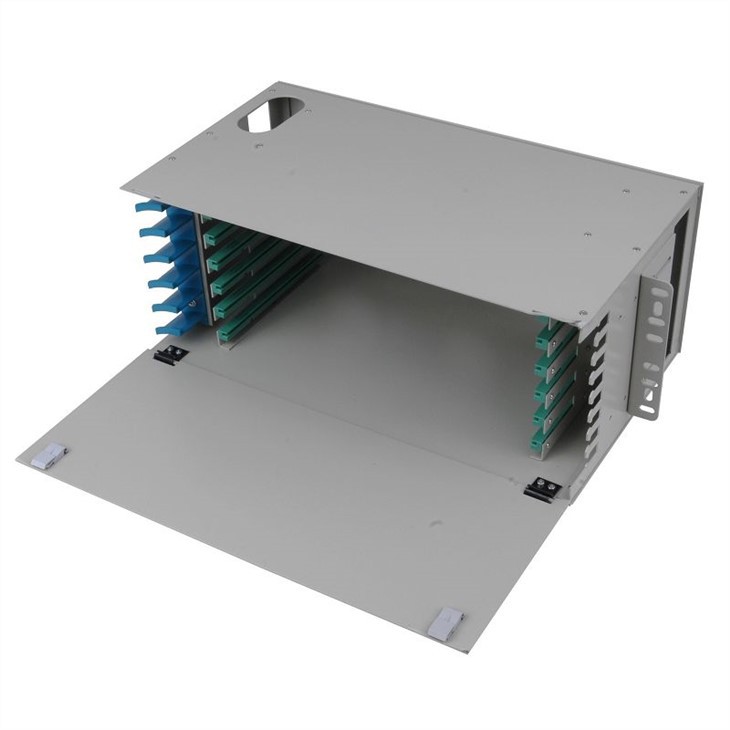 72 Strand Fiber Patch Panel Rack Mount